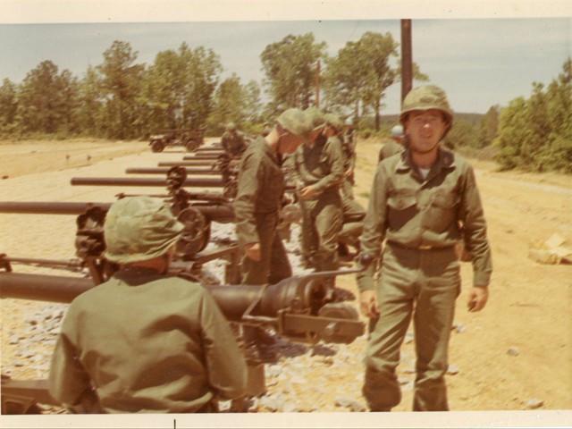 Tom Gately - 4th Plt on Anti Tank Gun Range