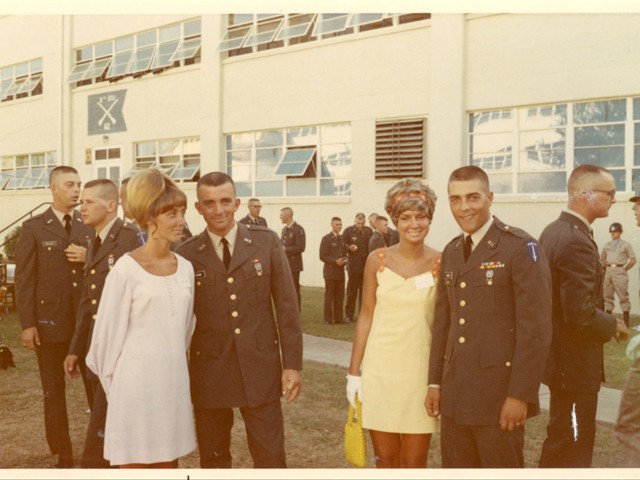 Rick Coleman & friend, Dave Owen & friend, (Left) Dave Pollard, John Messina