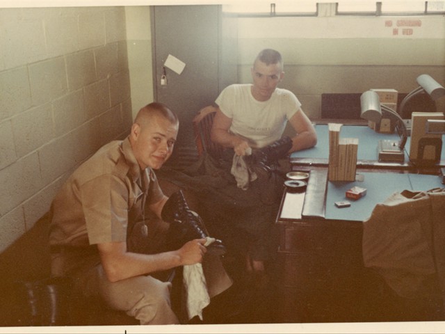 John Abbott, Mike Prescott - Boot polishing
