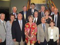 OCS 2015 banquet group on